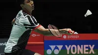 Empat tahun lalu, Jojo hanya bisa finis sebagai runner-up setelah kalah dari pemain tuan rumah Kento Momota. (Toshifumi KITAMURA / AFP)