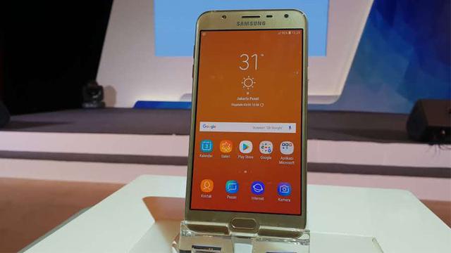 Peluncuran Samsung Galaxy J7 Duo di Jakarta. Liputan6.com/Agustin Setyo Wardani