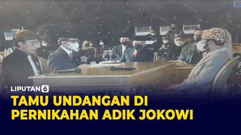 VIDEO: Para Menteri dan Pejabat Hadiri Pernikahan Ketua MK dengan Adik Jokowi
