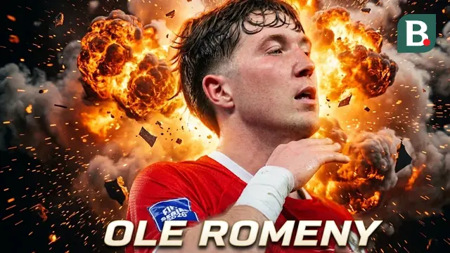 Ole Romeny striker Timnas Indonesia. (Bola.com/Iqbal Ikhsan/Gemini)