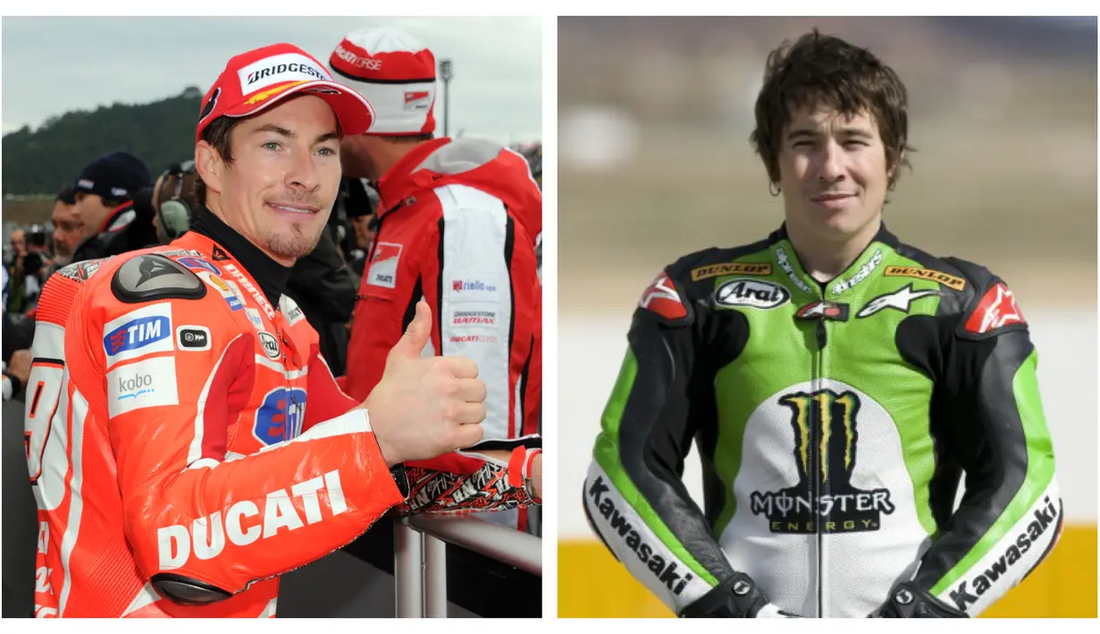 Nicky dan Roger Lee Hayden. Nicky Hayden, sang kakak, adalah juara dunia MotoGP tahun 2006. Ia meninggal dunia saat sepedanya ditabrak dalam sebuah kecelakaan lalu lintas, 22 Mei 2017 di Italia. Sementara Roger Lee Hayden pernah berlomba di MotoGP pada tahun 2007 dan 2010. (Kolase AFP dan WSBK)