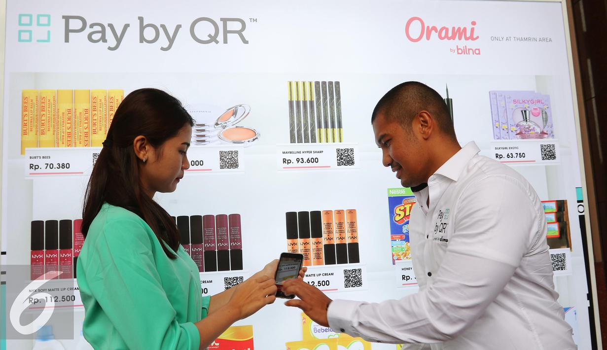 Asiknya Belanja Menggunakan Pay by QR