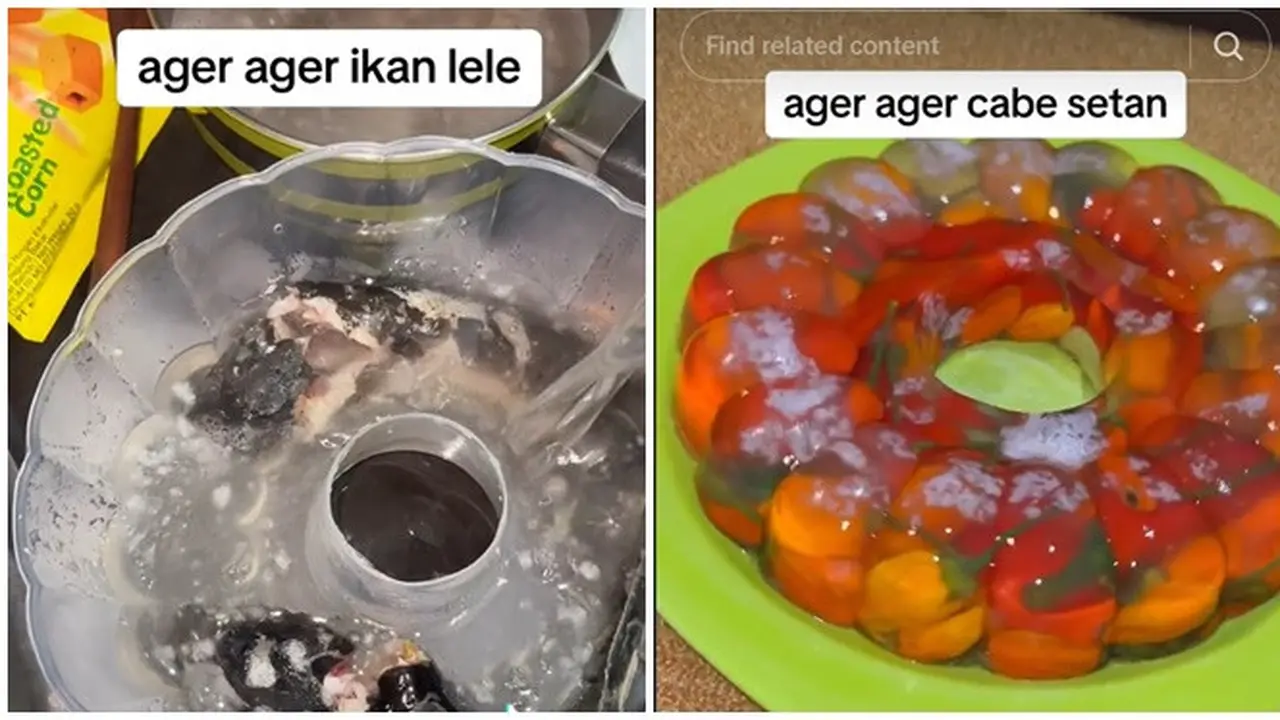 6 Potret Agar-Agar Viral Nyeleneh Ini Bikin Geleng Kepala, Rasanya Dipertanyakan