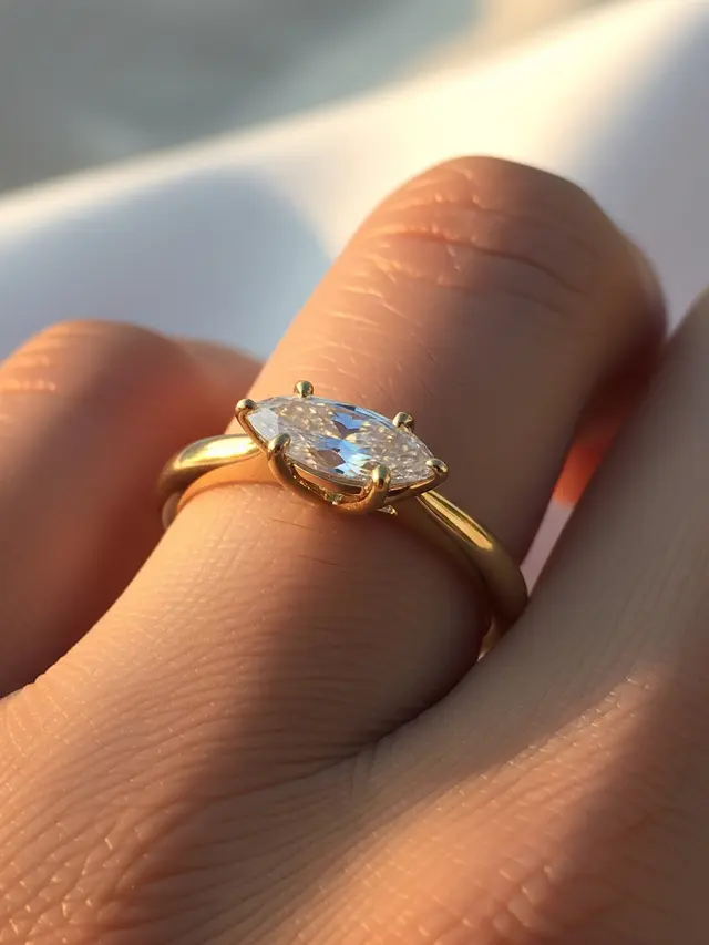 Model Cincin Emas buat Tunangan (Image By Gemini AI)