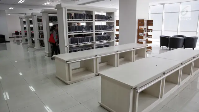 Terlihat Megah, Perpustakaan Nasional RI ini Tertinggi di Dunia