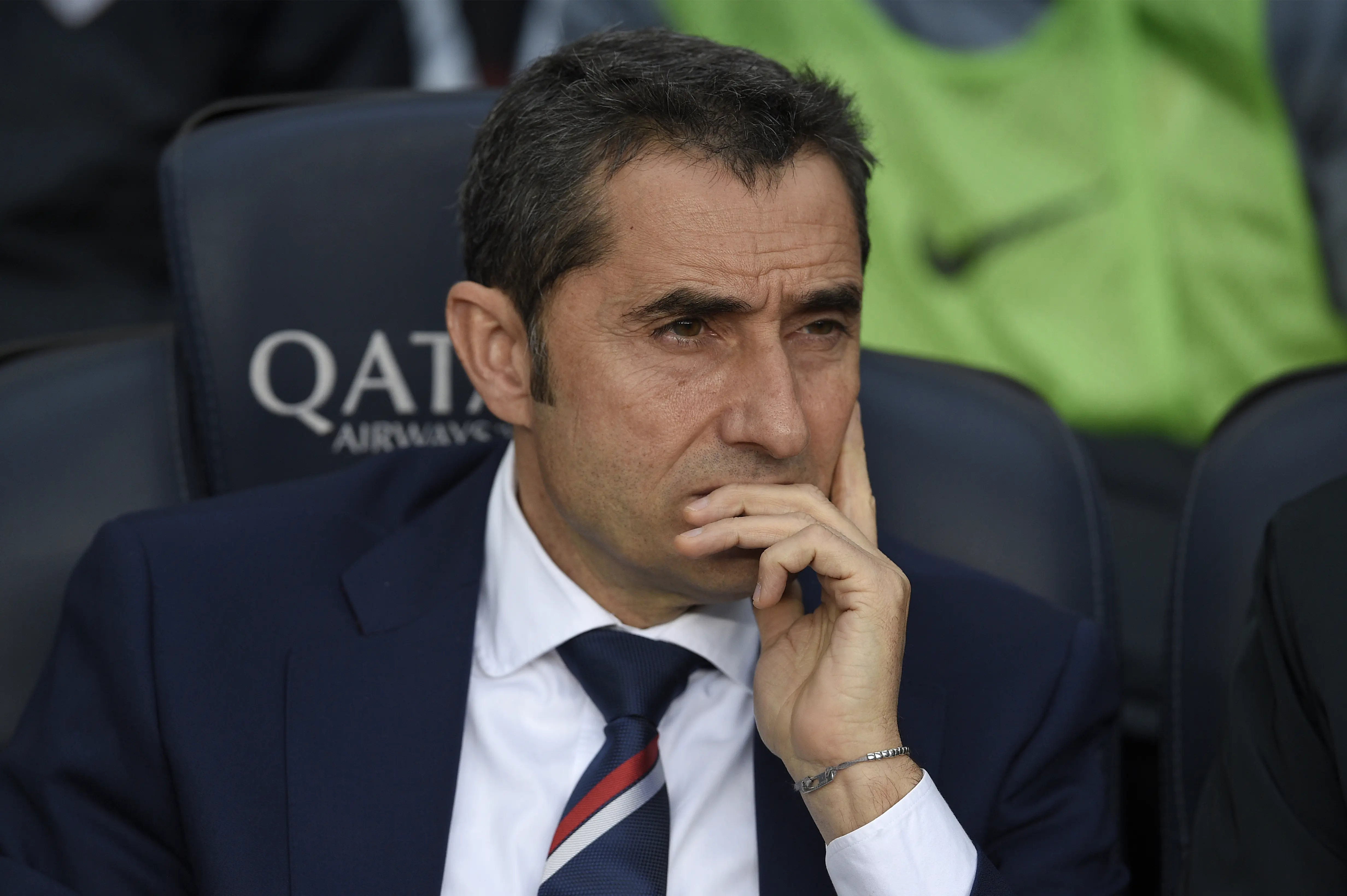 Ernesto Valverde. (AFP/Lluis Gene)