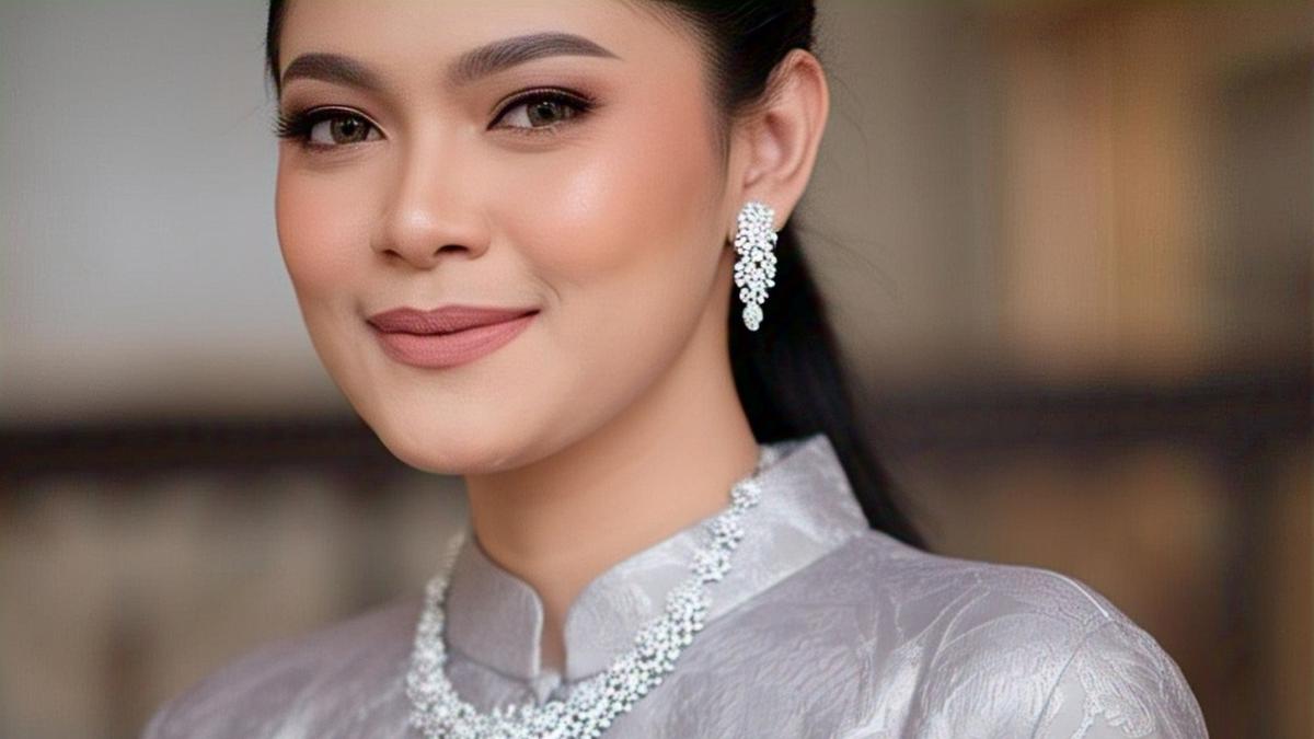 10 Model Gamis Brokat Terbaru 2025 Simple Elegan, Tampil Anggun Tanpa Ribet