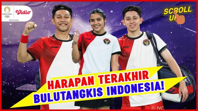 Berita video Scroll Up kali ini mengulas tentang harapan Bulutangkis Indonesia di Olimpiade 2024, hanya ada pada pasangan Fajar/Rian dan tunggal putri Gregoria Mariska.