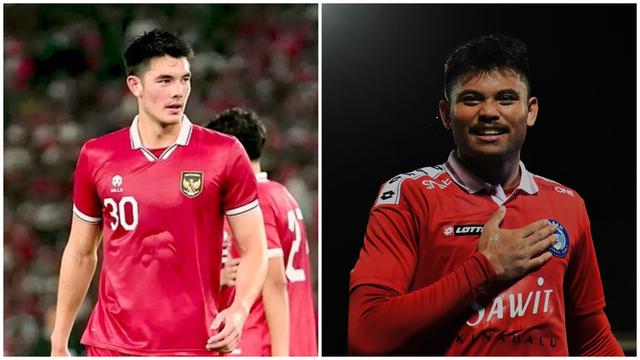 Elkan Baggott dan Saddil Ramdani.