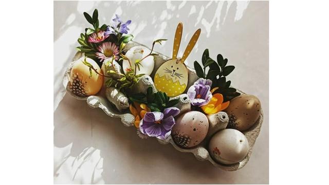 6 Potret Dekorasi Telur Paskah Cantik, Bikin Rumah Tambah Estetik