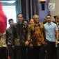 Presiden Joko Widodo (Jokowi) didampingi Ketua KPK Agus Rahardjo menghadiri Peringatan Hari Anti Korupsi Sedunia 2018 di Jakarta, Selasa (4/12). Acara ini mengambil tema Menuju Indonesia Bebas Dari Korupsi. (Liputan6.com/Angga Yuniar)