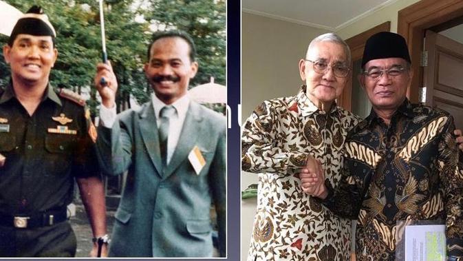 Cerita di Balik Foto Lawas Muhadjir Effendy Payungi Panglima ABRI Try Sutrisno