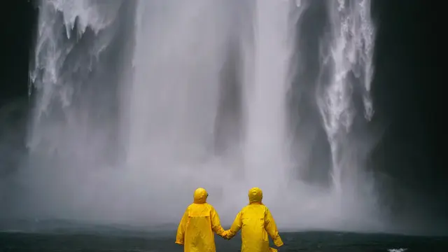 Ilustrasi air terjun