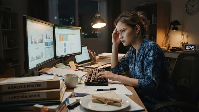 Ciri Kepribadian Orang yang Sering Menunda Makan Demi Menyelesaikan Pekerjaan