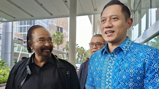 AHY Bertemu Surya Paloh