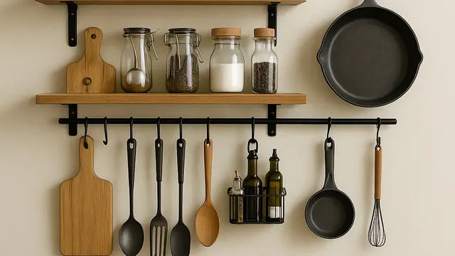 8 Tips Menata Dapur Sempit Tanpa Kitchen Set Agar Rapi dan Fungsional