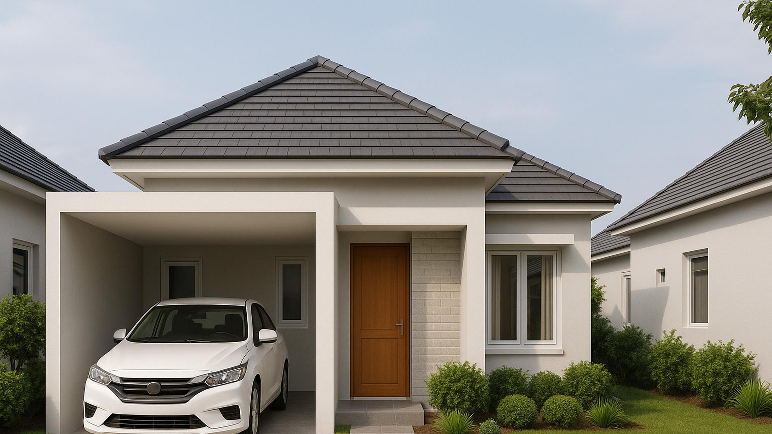 15 Model Rumah Dengan Garasi Mobil di Perumahan, Minimalis Dan Enak Dilihat