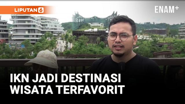 64 Ribu Pengunjung Padati Kawasan IKN