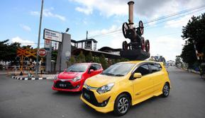 New Toyota Agya kelir kuning paling diminati konsumen. (ist)