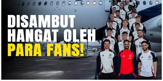 VIDEO: Suasana Pecah! Manchester United Tiba di Malaysia, Fans Langsung Menggila!