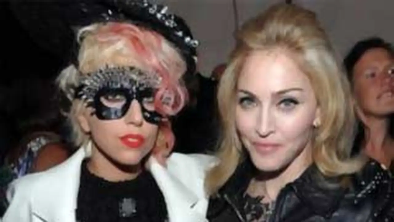 Madonna dan Lady Gaga.