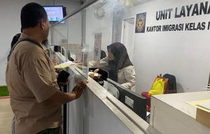 Kantor Imigrasi Tangerang membuka layanan Paspor Simpatik yang ditujukan untuk mengantisipasi kebutuhan pembuatan paspor jelang cuti bersama Hari Raya Idul Fitri 2026 (Istimewa)