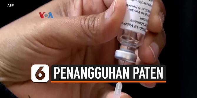 VIDEO: AS Dukung Penangguhan Paten Vaksin Covid-19, Kenapa?