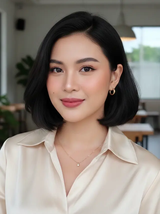 Model Bob Pendek Wanita 2026 (Foto: Gemini AI)