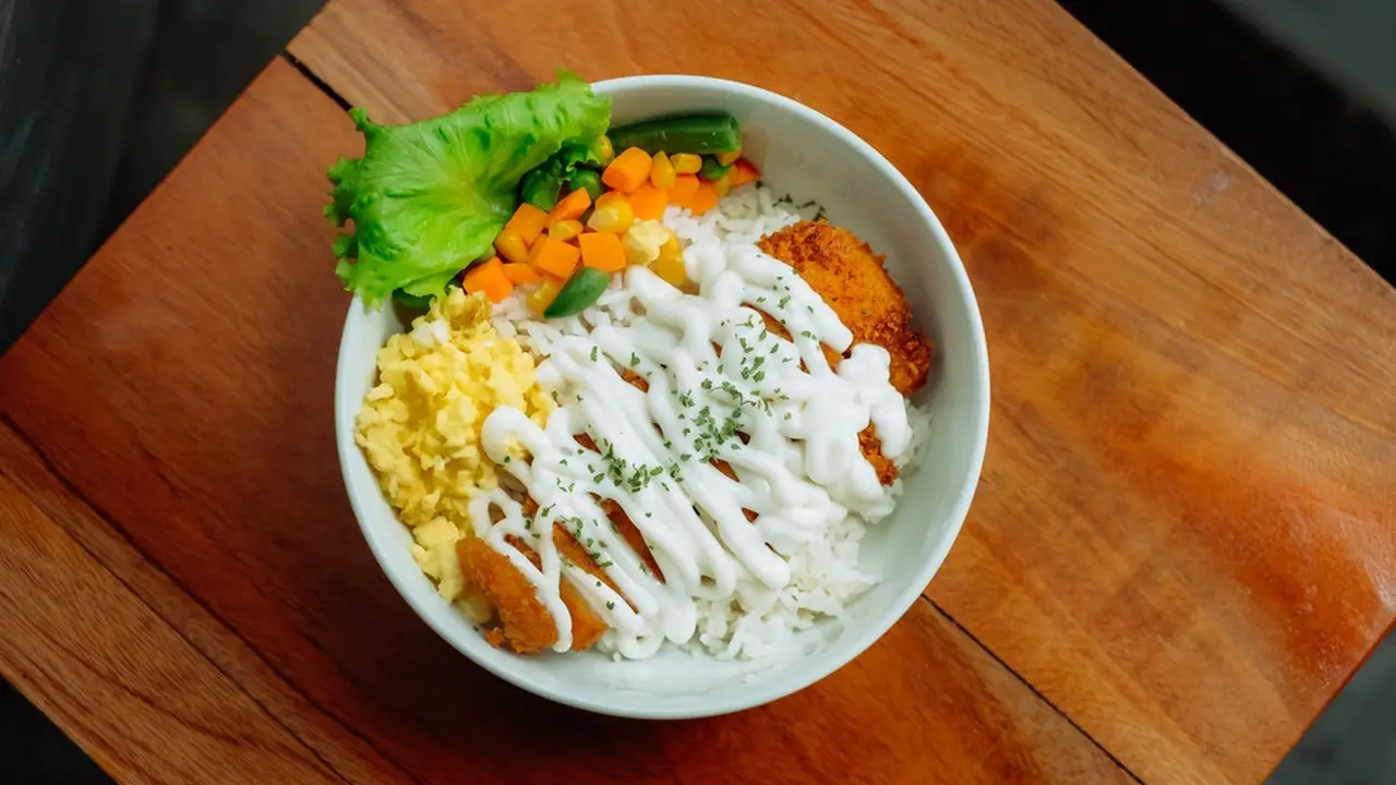 chicken mayo deopbap