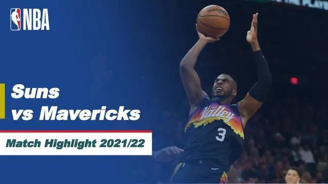 Berita Video, Highlights Semifinal Playoff NBA 2022 antara Phoenix Suns kontra Dallas Mavericks pada Sabtu (5/5/2022)