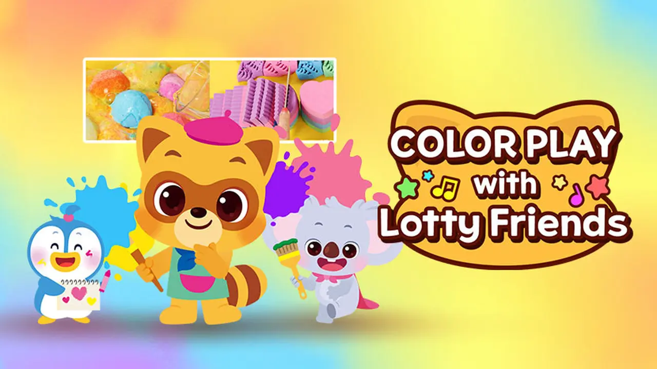 Coloring with Lotty Friends