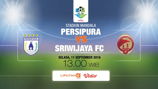 Liga 1: Persipura Jayapura vs Sriwijaya FC