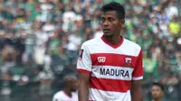 Gelandang Madura United, Zulfiandi. (Bola.com/Aditya Wany)