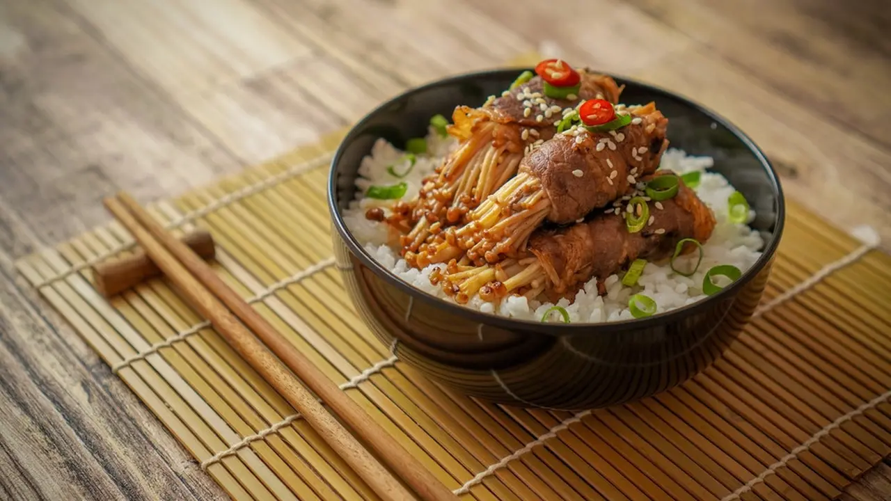 Punya Jamur Enoki di Rumah, Enaknya Dimasak Apa Ya? Ini Dia Rekomendasinya