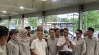 Dasco dan Komisi VI DPR Sidak Fasilitas Mudik di Stasiun Pasar Senen