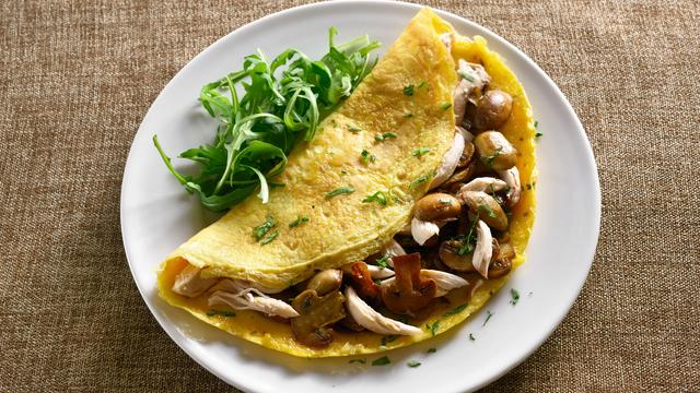 omelet ayam