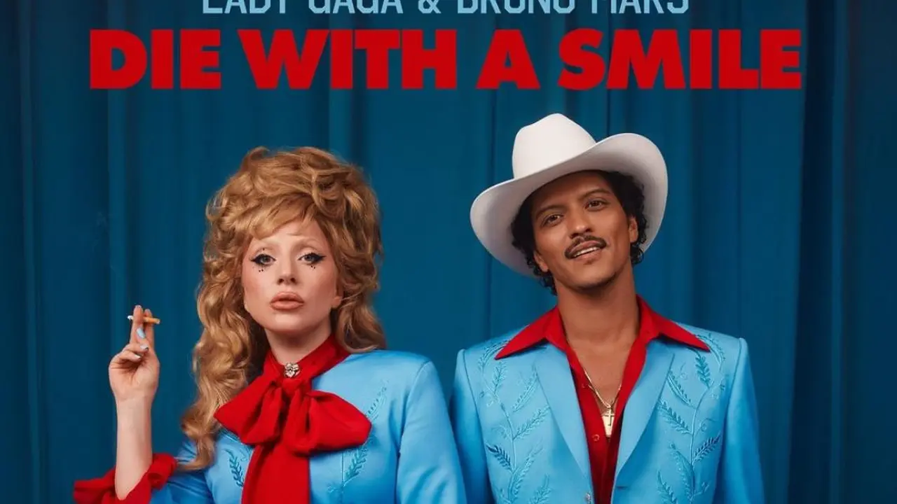 Lady Gaga and Bruno Mars (Instagram/@ladygaga)