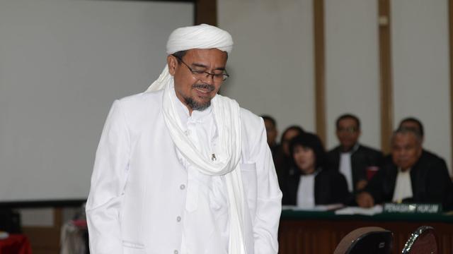 Rizieq Shihab Jadi Saksi di Sidang Ahok
