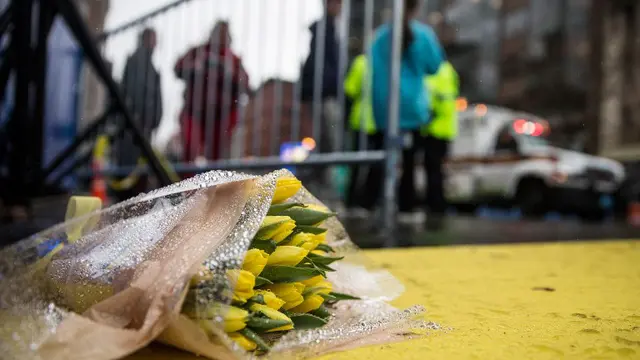 [FOTO] Amerika Peringati Satu Tahun Tragedi Bom Boston