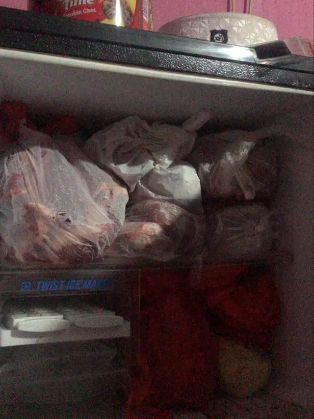 6 Penampakan Isi Kulkas Usai Kurban Iduladha, Penuh dengan Daging