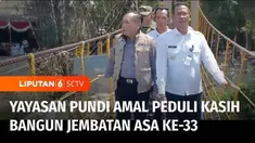 Di usia ke-33 SCTV melalui Yayasan Pundi Amal Peduli Kasih membangun Jembatan Asa ke-33 di Bojonegoro, Jawa Timur. Sebelumnya jembatan yang menghubungkan Desa Sidodadi dan Ngadiluhur itu rusak selama bertahun-tahun, sehingga warga terpaksa memutar ja...