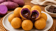 Cara Membuat Bola-bola Ubi Coklat Lumer yang Menggoda Selera