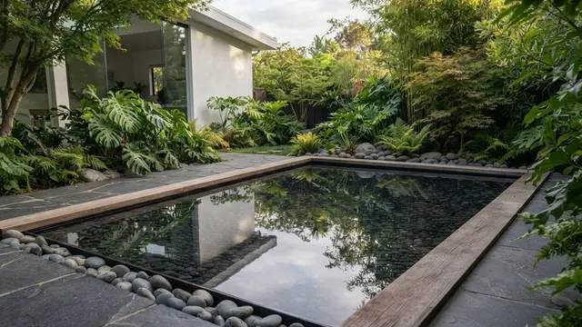 Model Kolam Refleksi yang Tidak Memerlukan Banyak Air
