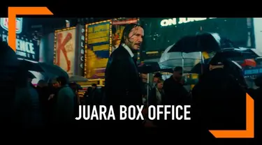 Film John Wick Parabellum sukses menumbangkan Avengers: Endgame dari puncak box office. John Wick berhasil mendapat USD57 juta di minggu ketiga penayangan.