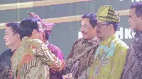 Penjabat (Pj) Gubernur Jateng, Nana Sudjana pada acara Bapanas Award di The Sultan Hotel & Residence Jakarta pada Minggu, 28 Juli 2024 malam.