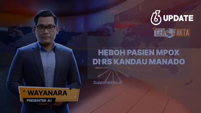 Kabar tentang seorang pasien yang terjangkit cacat monyet atau monkeypox (mpox) dirawat di Rumah Sakit UP Prof Dr R.D Kandou Manado, Sulawesi Utara beredar di media sosial. Benarkah?