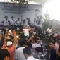 Band ska Shaggydog merayakan ulang tahun ke-22 di Lapas Wirogunan Yogyakarta (Liputan6.com /Switzy Sabandar)