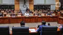 Suasana rapat dengar pendapat Jaksa Agung ST Burhanuddin dengan Komisi III DPR RI di Jakrta, Selasa (23/8/2022). Rapat tersebut membahas perkembangan kasus Korupsi Surya Darmadi 78 T dan kasus Korupsi PT Waskita Beton Precast Tbk. (Liputan6.com/Angga Yuniar)