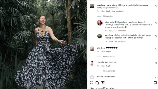 Aline Adita Bakal Pidanakan Codeblu yang Diduga Berhutang Rp500 Juta dan Sudah Kalah Secara Perdata