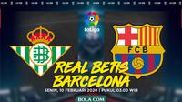 La Liga - Real Betis Vs Barcelona (Bola.com/Adreanus Titus)
